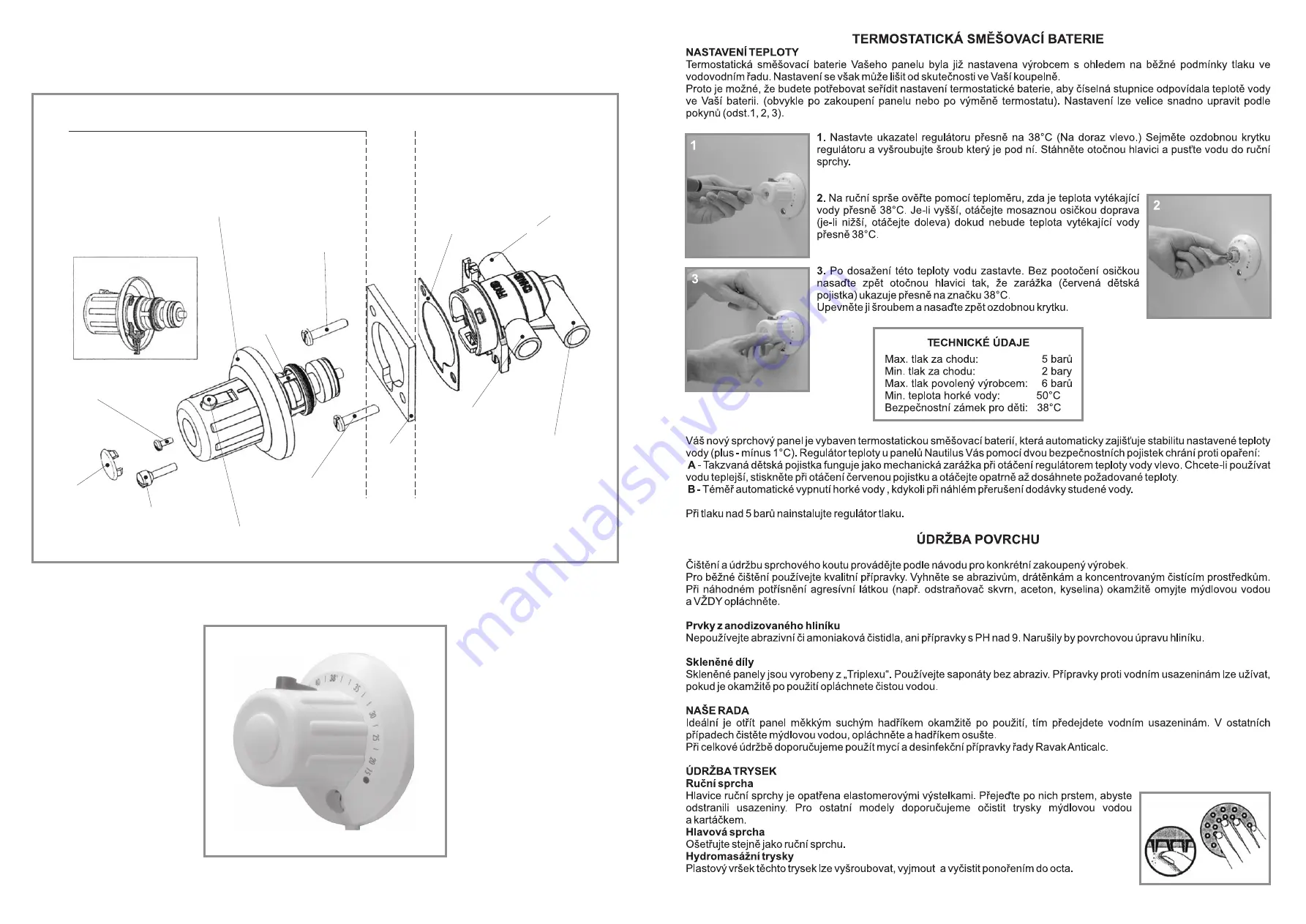 RAVAK NAUTILUS Скачать руководство пользователя страница 5