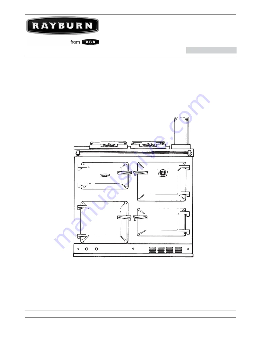 Rayburn Heatranger 440 Скачать руководство пользователя страница 1