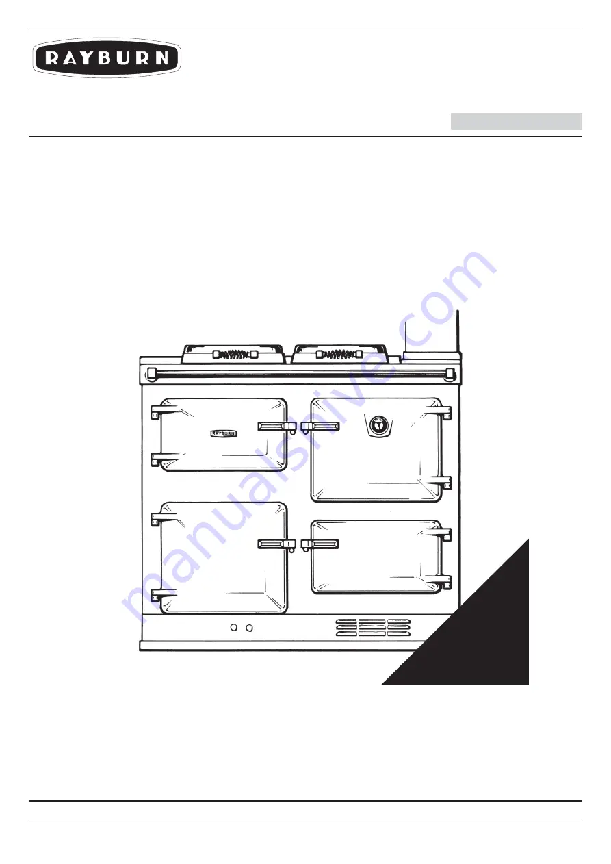 Rayburn Heatranger 480D Installation Instructions Manual Download Page 2