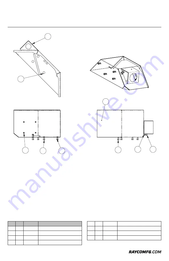 Rayco RG74DXH Parts Manual Download Page 12