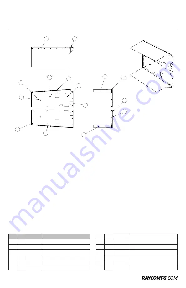 Rayco RG74DXH Parts Manual Download Page 16