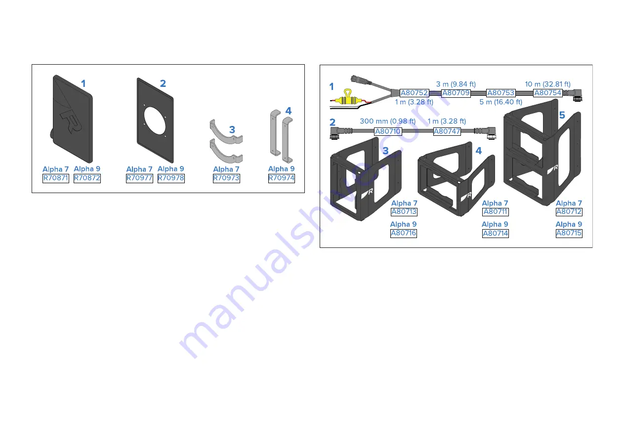 Raymarine ALPHA Installation Instructions Manual Download Page 64