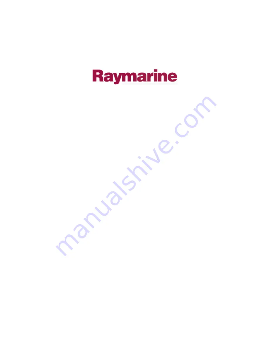 Raymarine R20 Скачать руководство пользователя страница 1