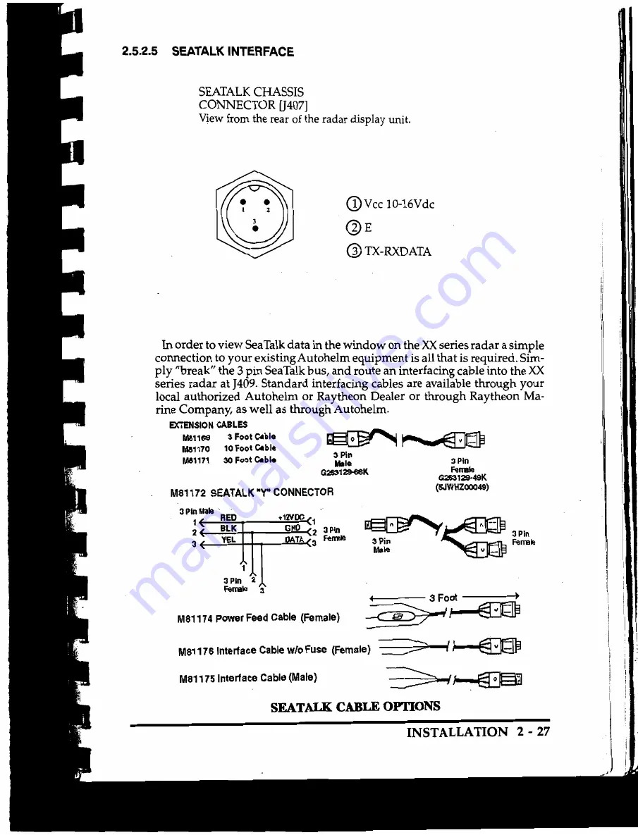 Raymarine R20 Operation Manual Download Page 48