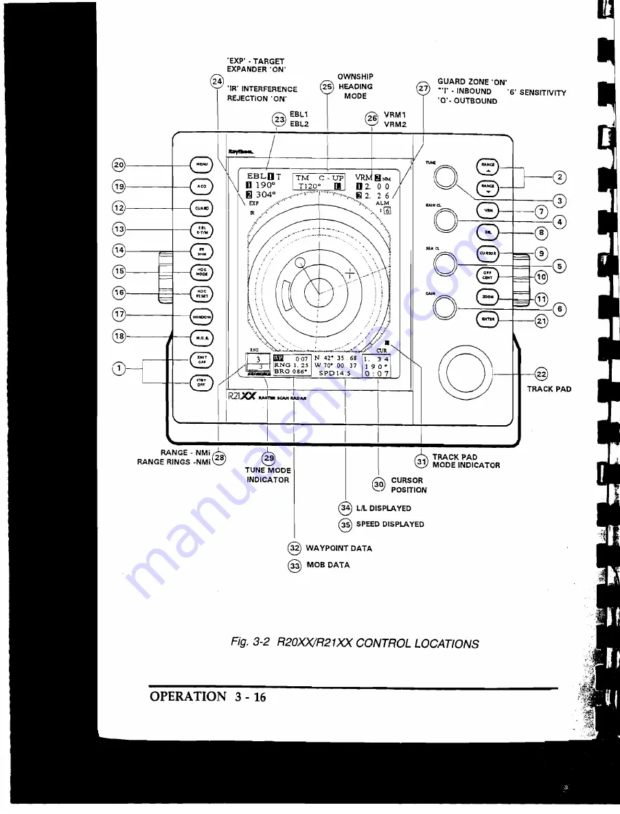 Raymarine R20 Operation Manual Download Page 74