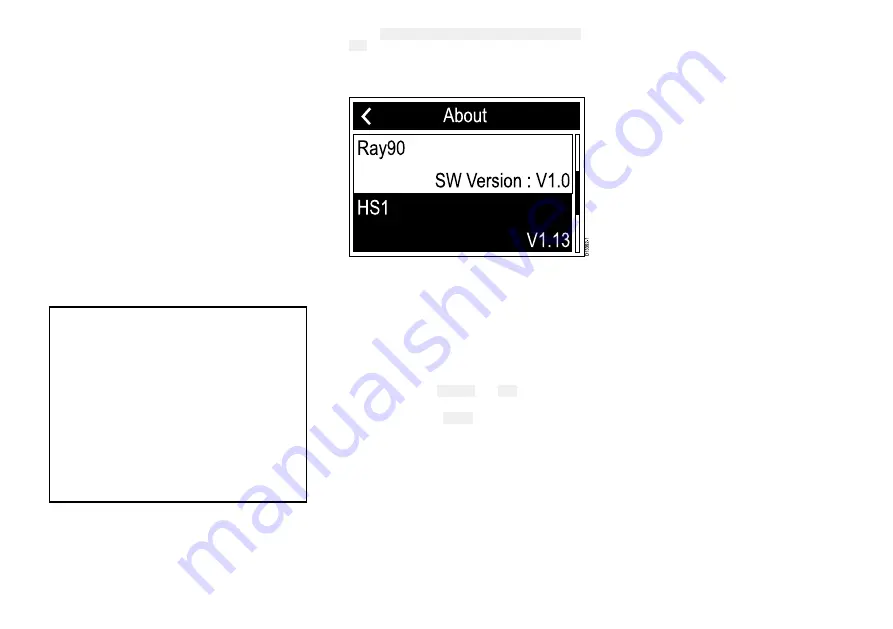 Raymarine Ray 90 Installation & Operation Instructions Download Page 17