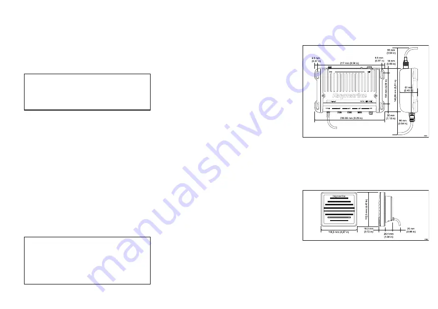 Raymarine Ray 90 Installation & Operation Instructions Download Page 21