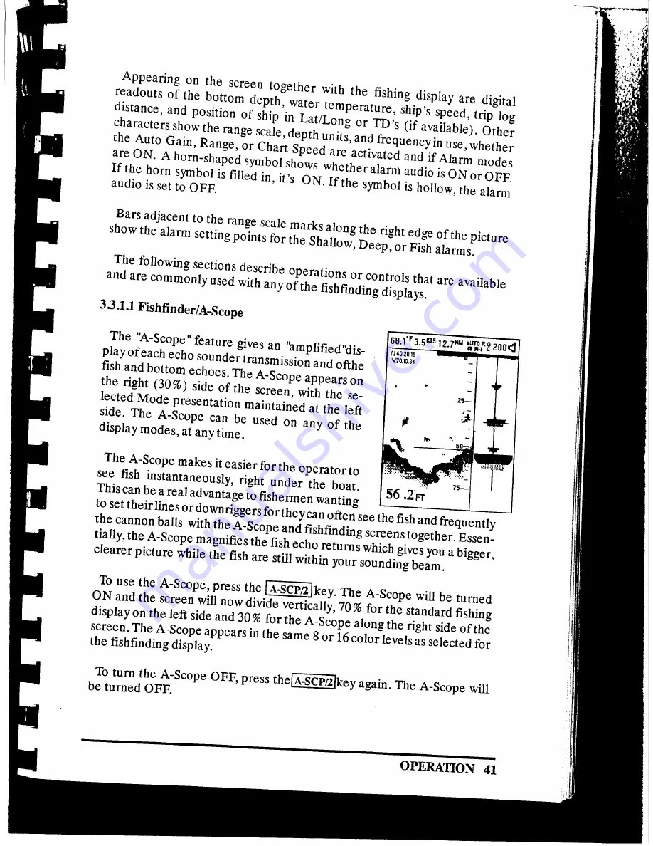 Raymarine V850 Operation Manual Download Page 49