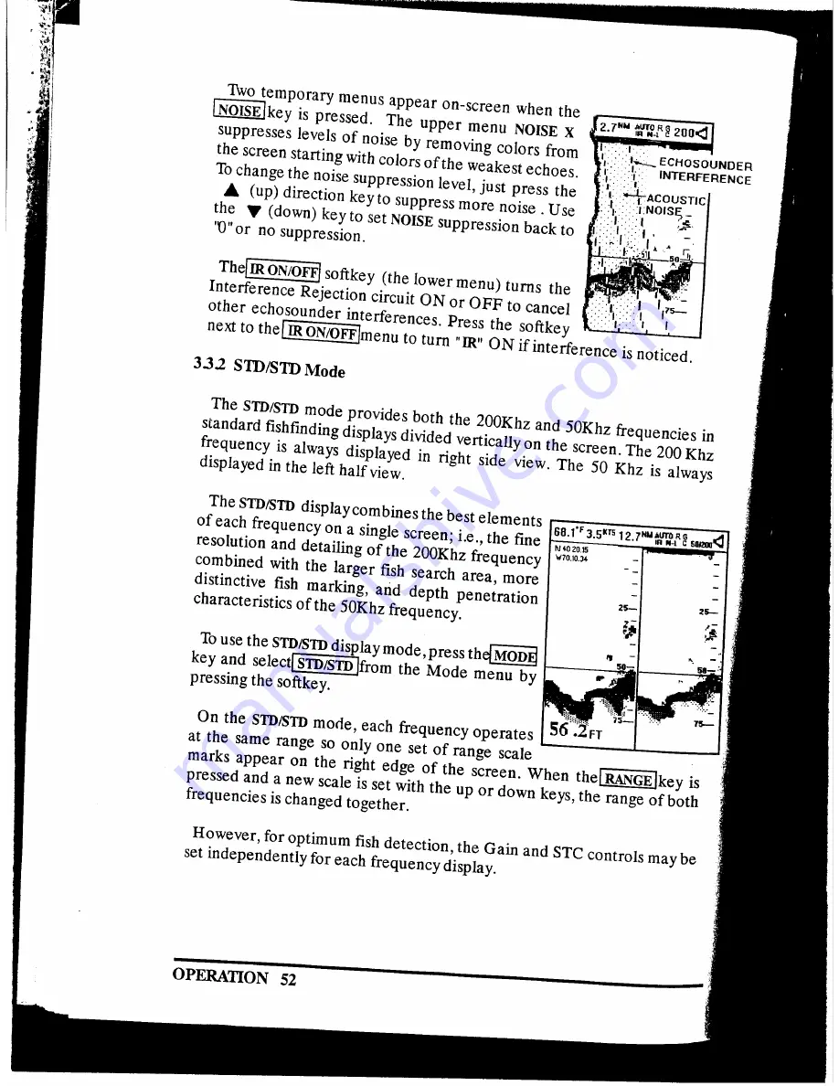 Raymarine V850 Operation Manual Download Page 60