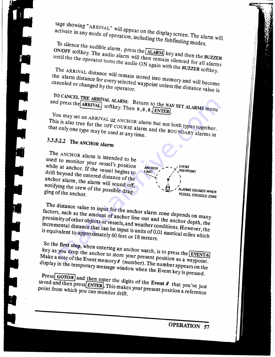 Raymarine V850 Operation Manual Download Page 64