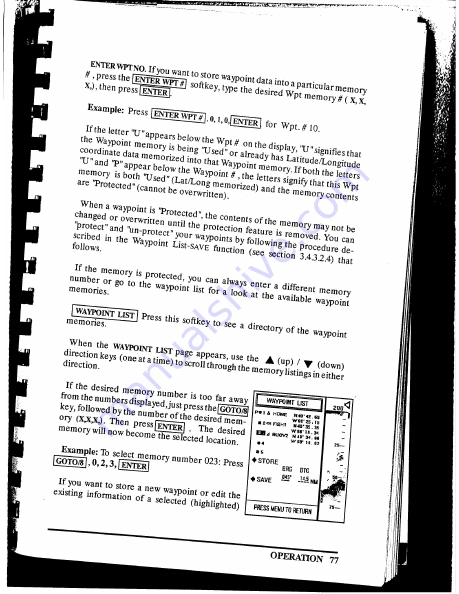 Raymarine V850 Operation Manual Download Page 84