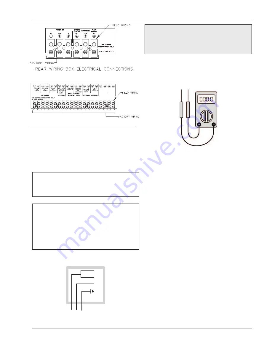 Raypak 503-2003 Installation & Operating Instructions Manual Download Page 21