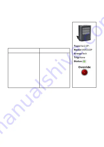 Raytec VARIO2 series Full Installation And Setup Manual Download Page 20