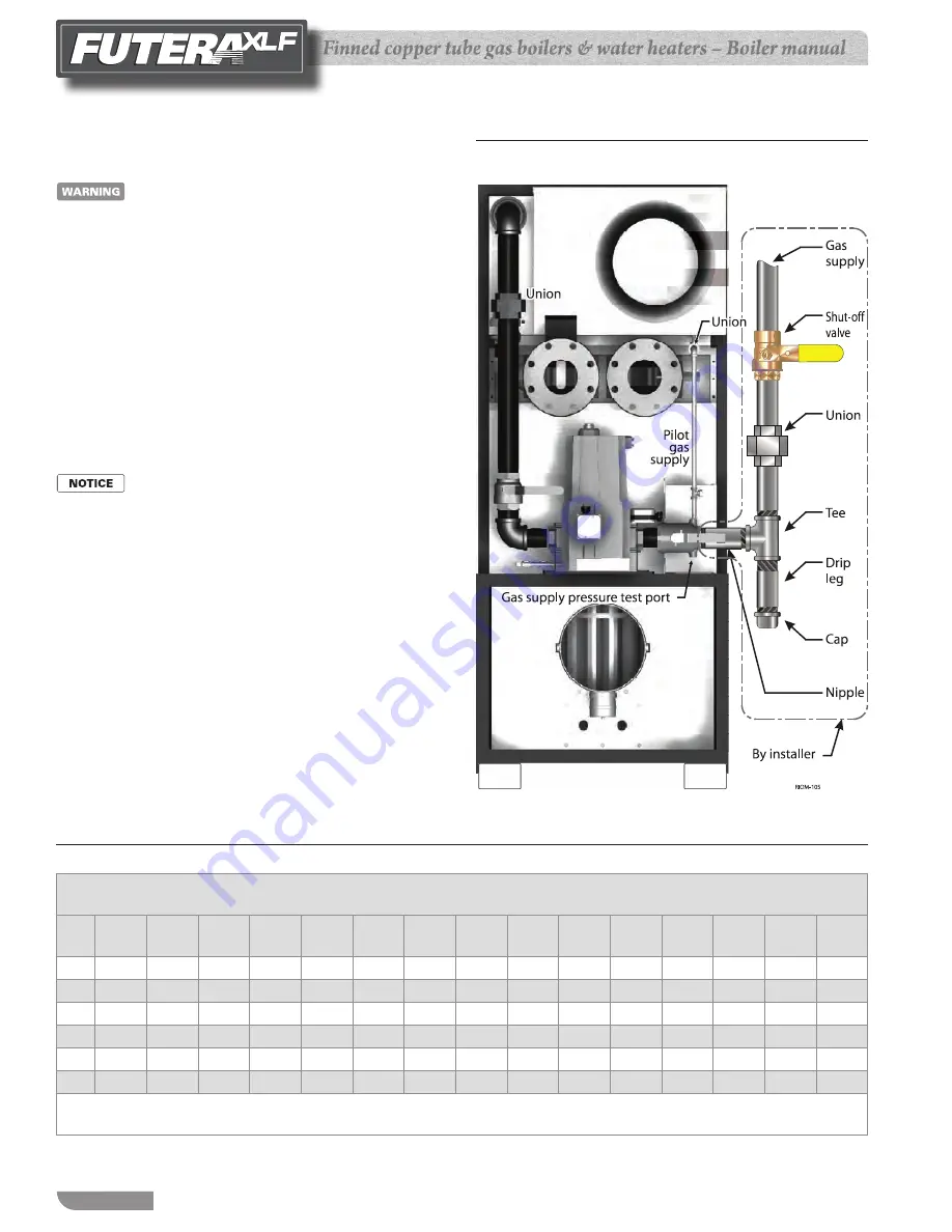 RBI FUTERA XLF Series Manual Download Page 22