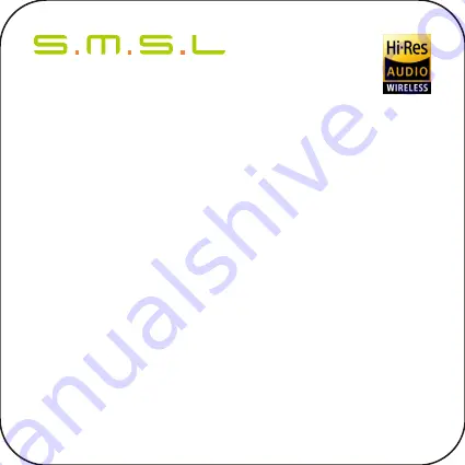 S.M.S.L DL100 User Manual Download Page 1