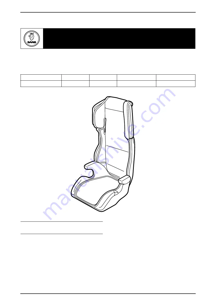 Saab 9-3 Installation Instructions Download Page 1