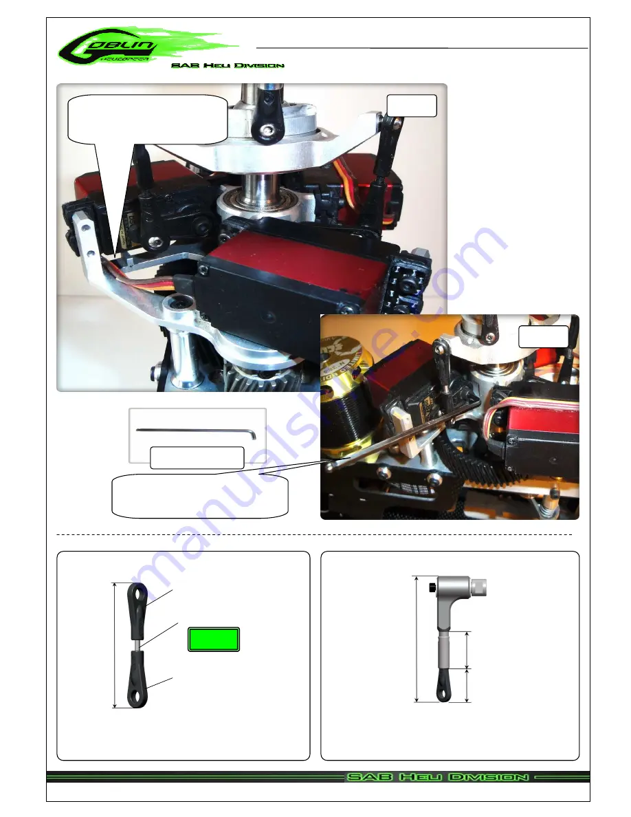 SAB Heli Division Goblin 700 Manual Download Page 27