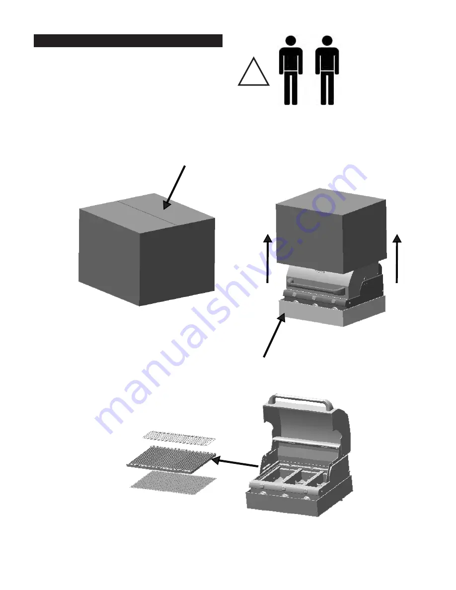 Saber Compact R50SB0412 Grill Assembly & Product Manual Download Page 8