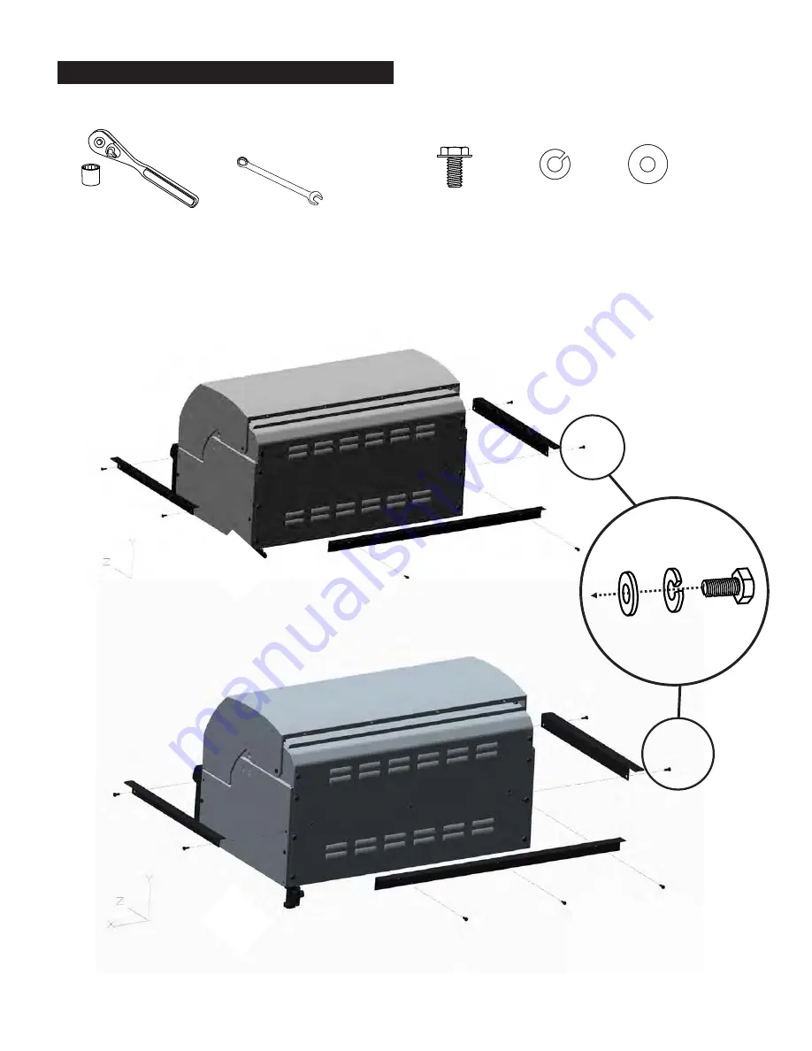 Saber Compact R50SB0412 Grill Assembly & Product Manual Download Page 9