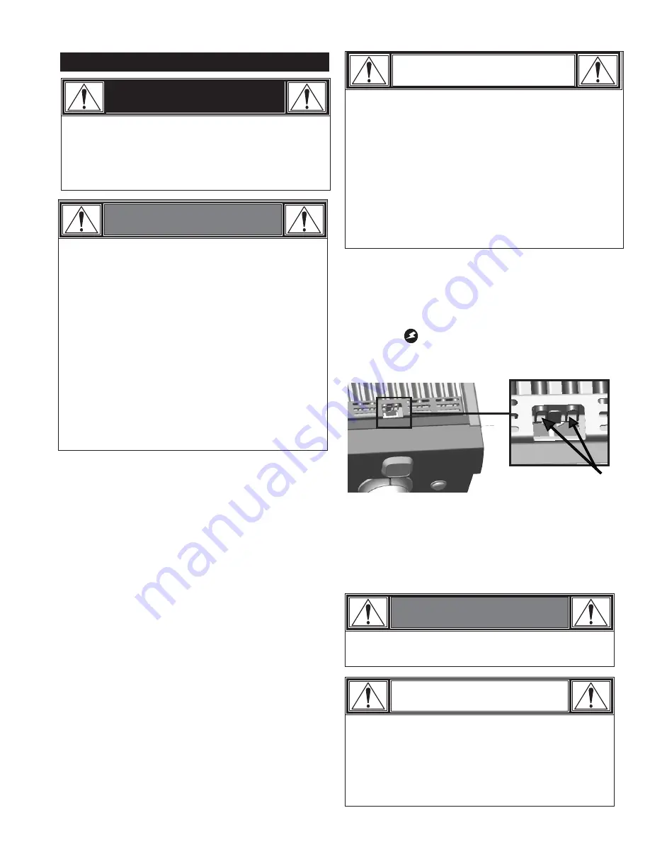 Saber Compact R50SB0412 Grill Assembly & Product Manual Download Page 60