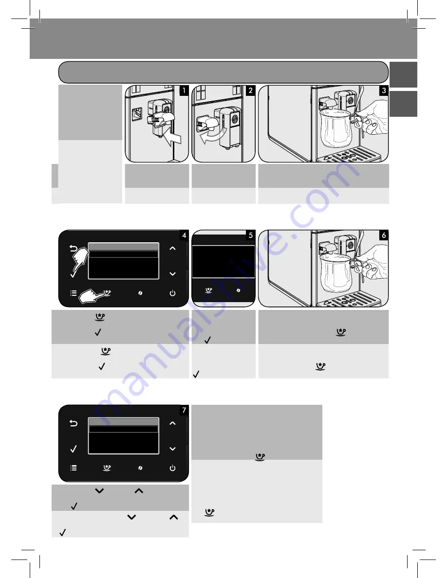 Saeco GrabBaristo HD8964 Quick Instruction Manual Download Page 15