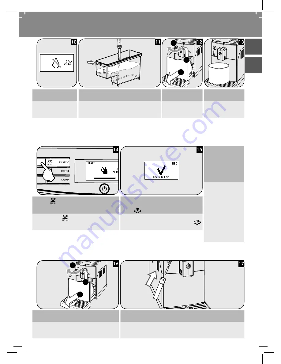 Saeco HD8761 Скачать руководство пользователя страница 17