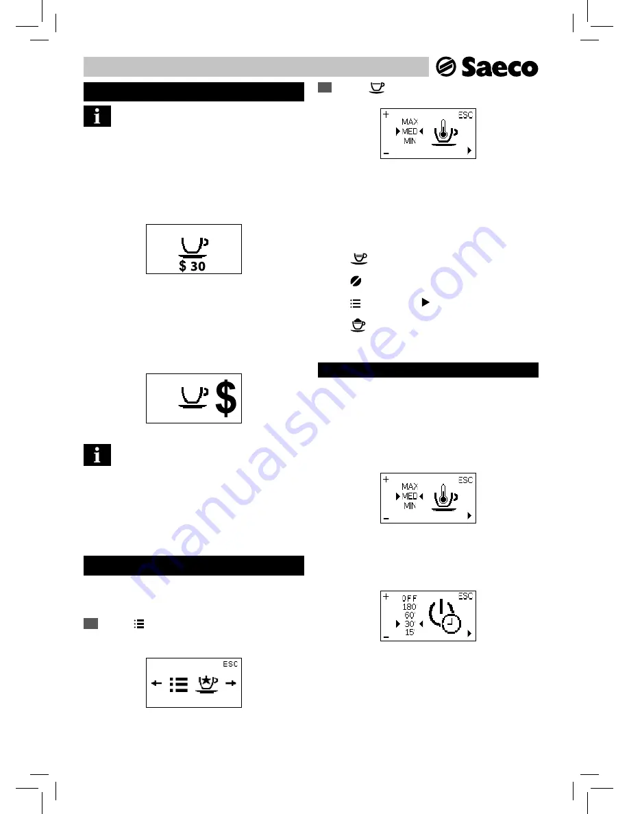 Saeco Lirika User Manual Download Page 22