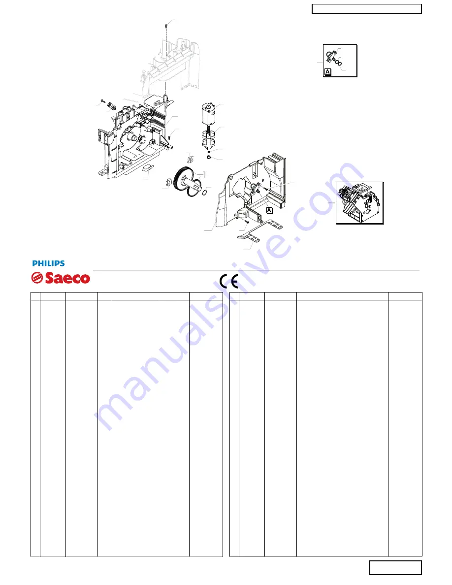 Saeco SYNTIA HD8838 Скачать руководство пользователя страница 8