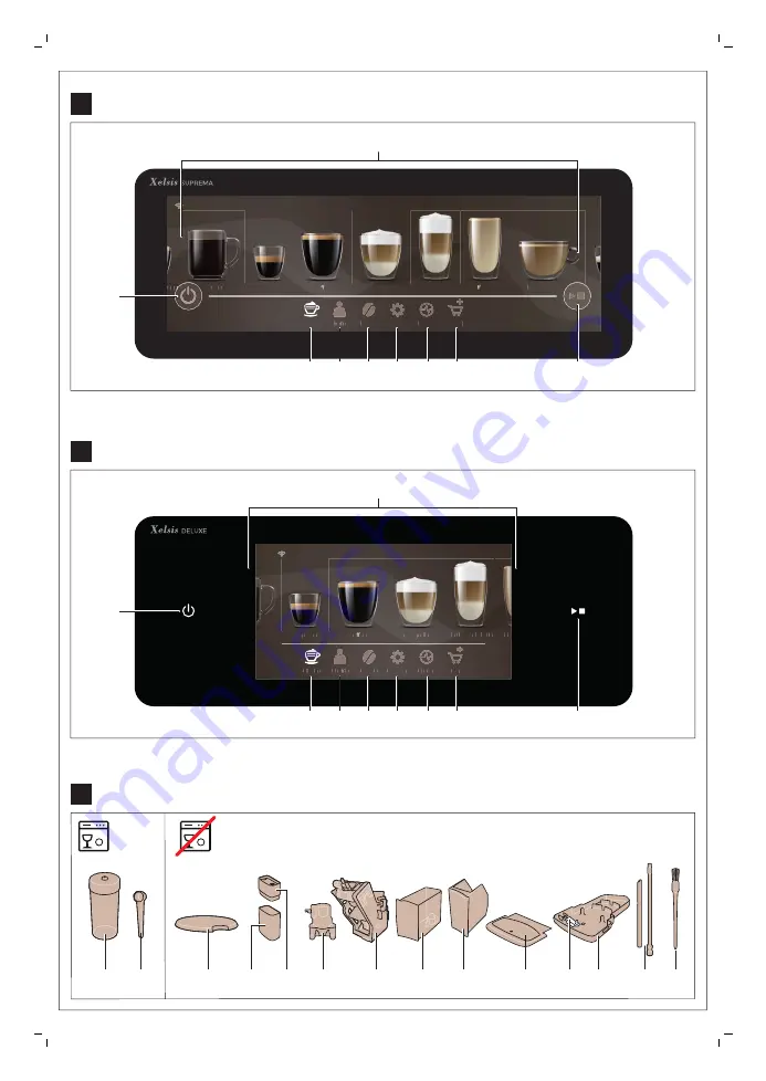 Saeco XELSIS SUPREMA User Manual Download Page 4