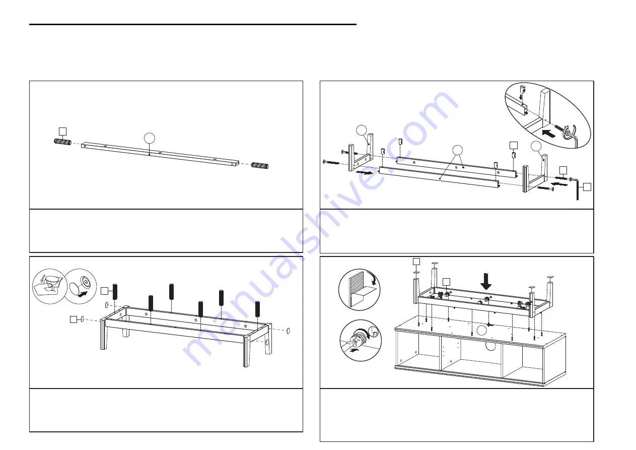 Safavieh Furniture Aricia MED9632 Assembly Instructions Manual Download Page 5