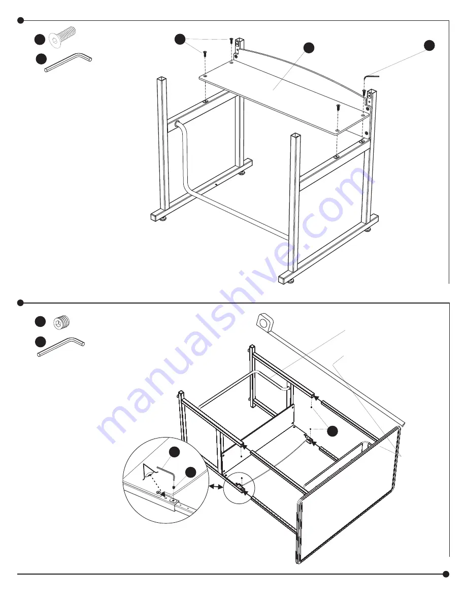 Safco 1208 Assembly Instructions Manual Download Page 6