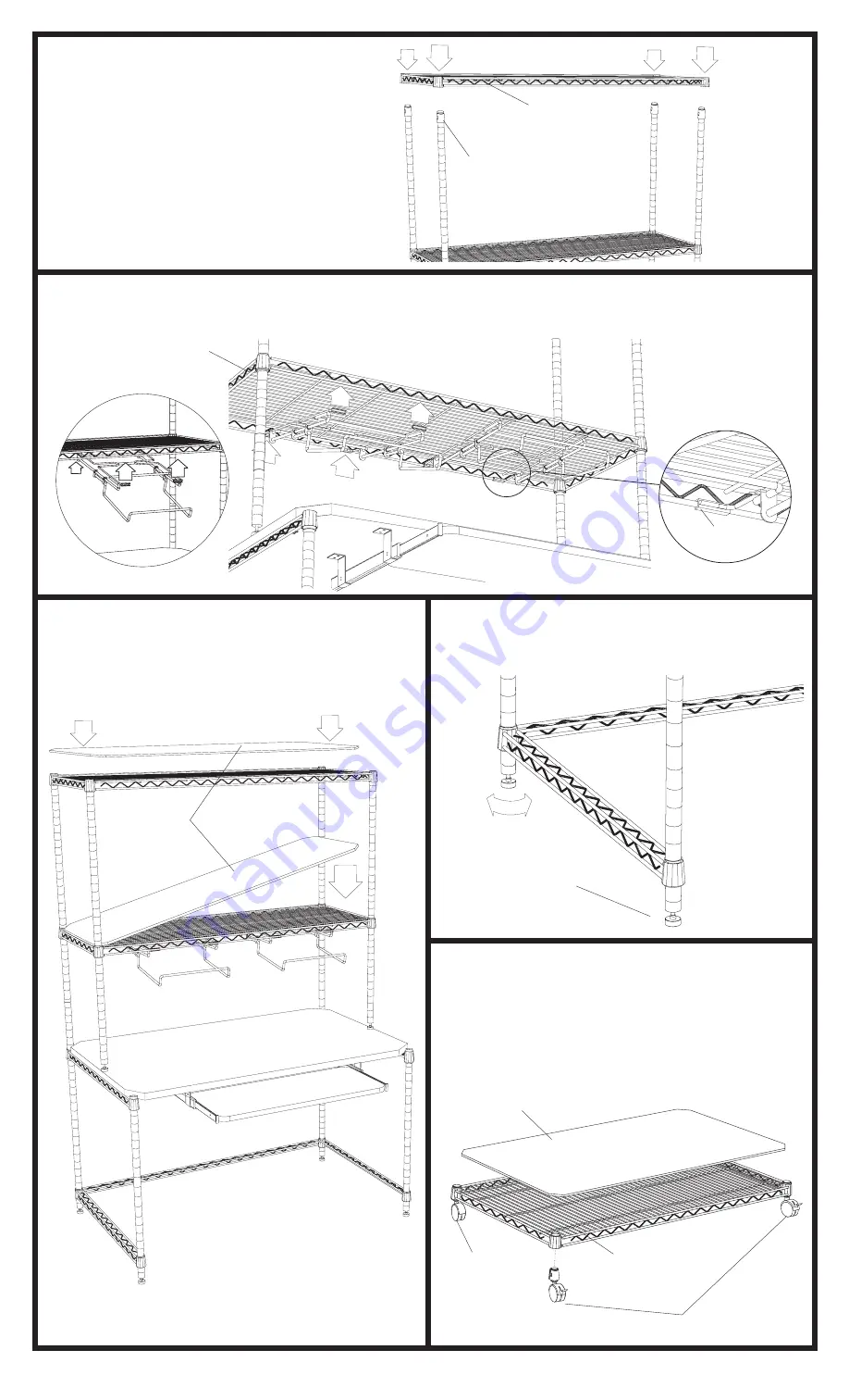 Safco 5210 Assembly Instructions Manual Download Page 4