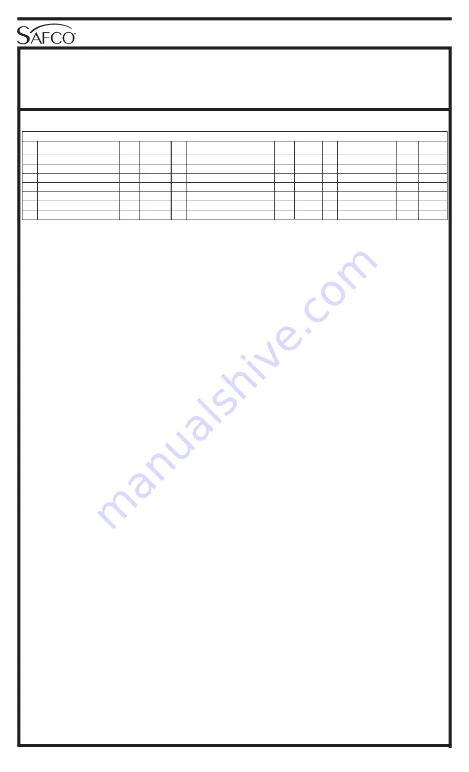 Safco 5210 Assembly Instructions Manual Download Page 6