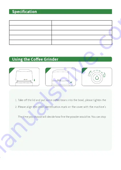 SafeCourt CGR200 User Manual Download Page 6