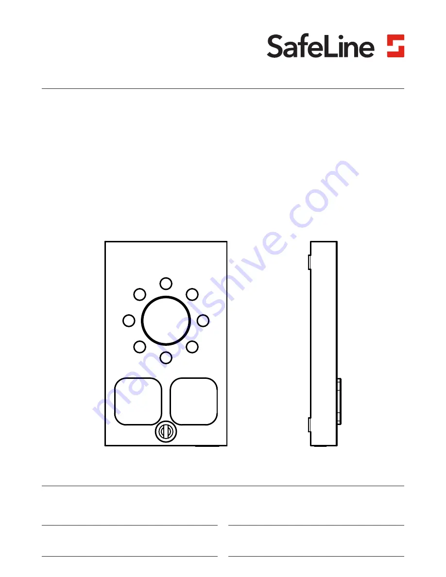 Safeline MX3+ Manual Download Page 1