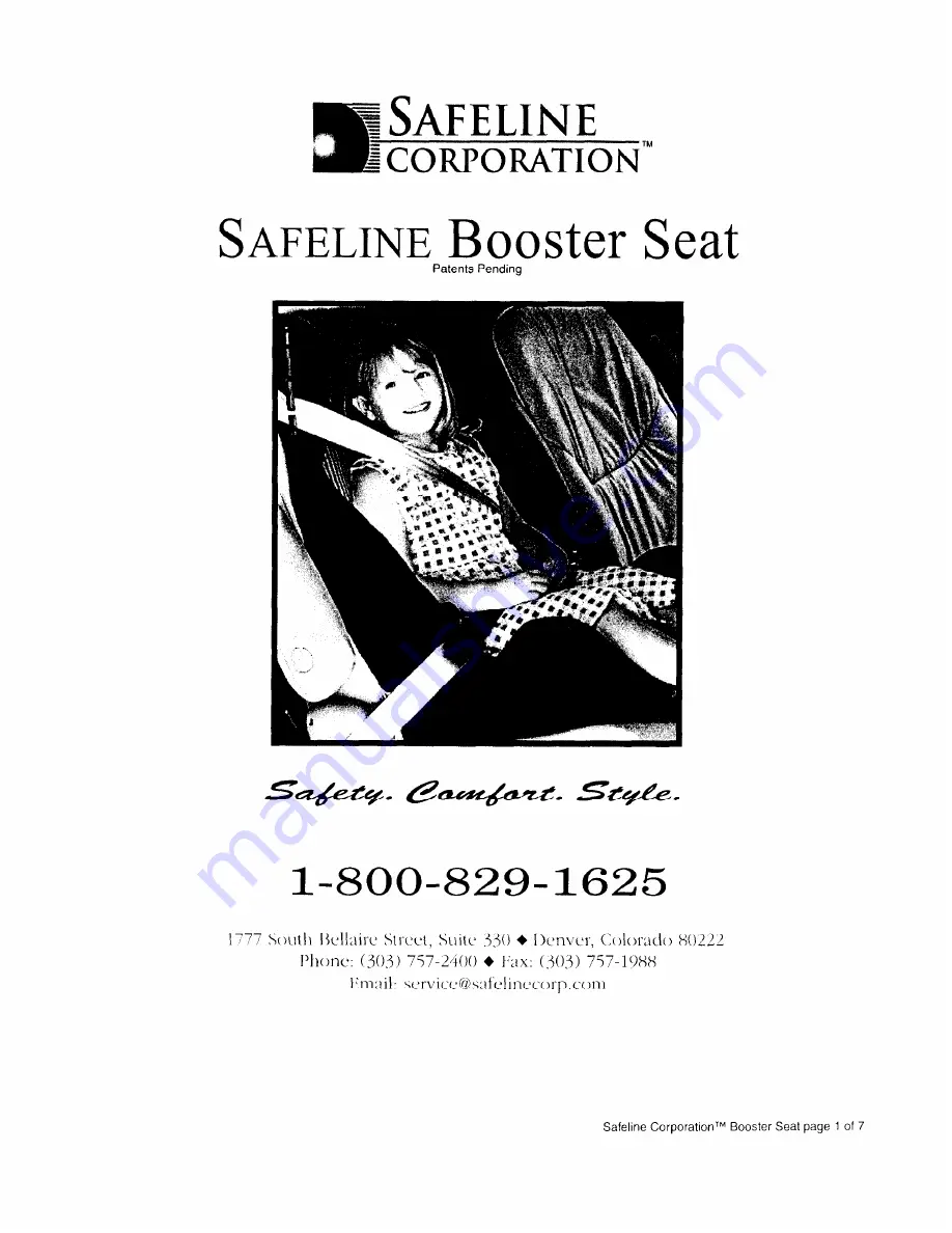 Safeline Sit'n'Stroll Manual Download Page 26