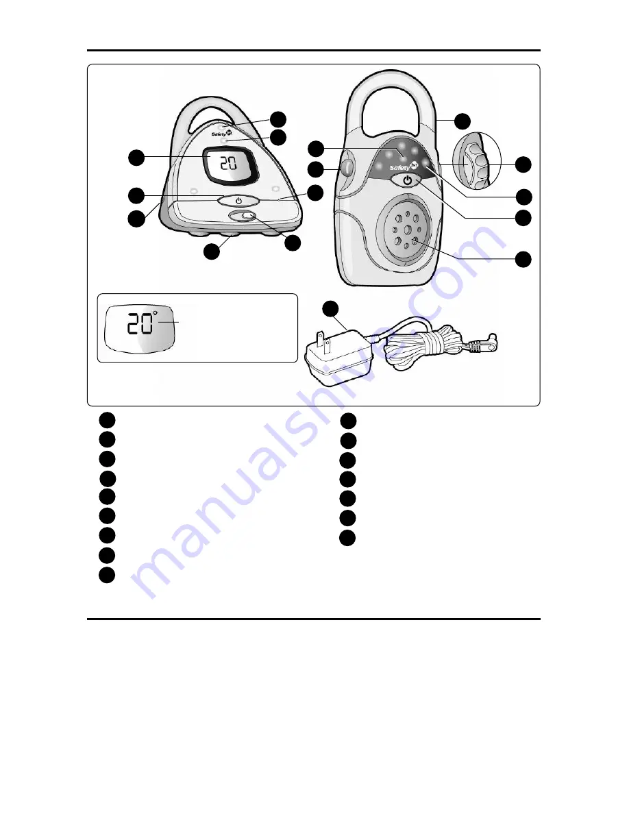 Safety 1st 8023 Скачать руководство пользователя страница 4