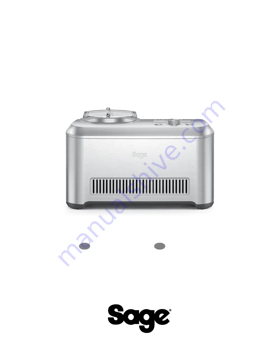 Sage Smart Scoop BCI600 Скачать руководство пользователя страница 1