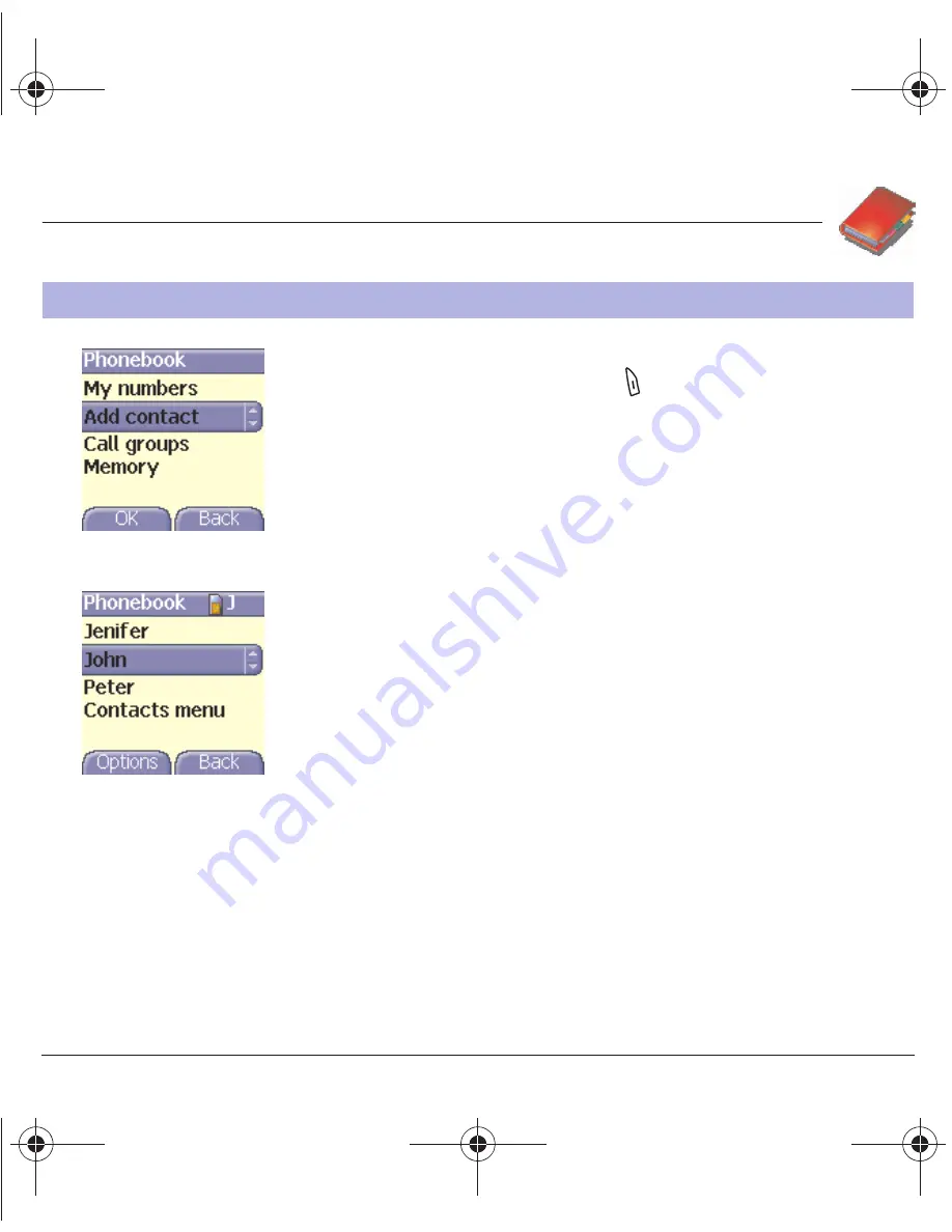 Sagem MYC-4 User Manual Download Page 25