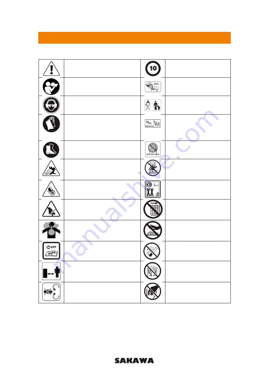 SAKAWA BS7001 User Manual Download Page 82