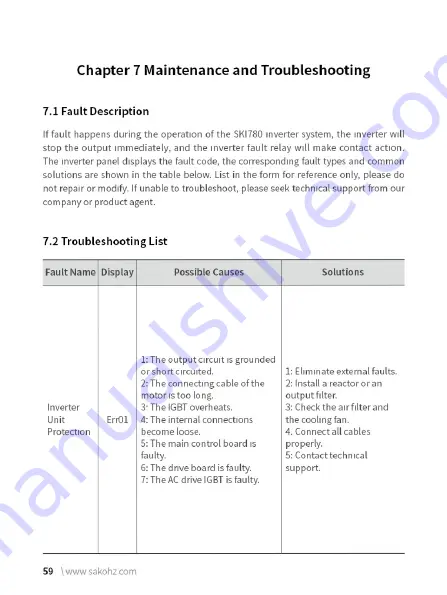 Sako SKI780 Manual Download Page 65