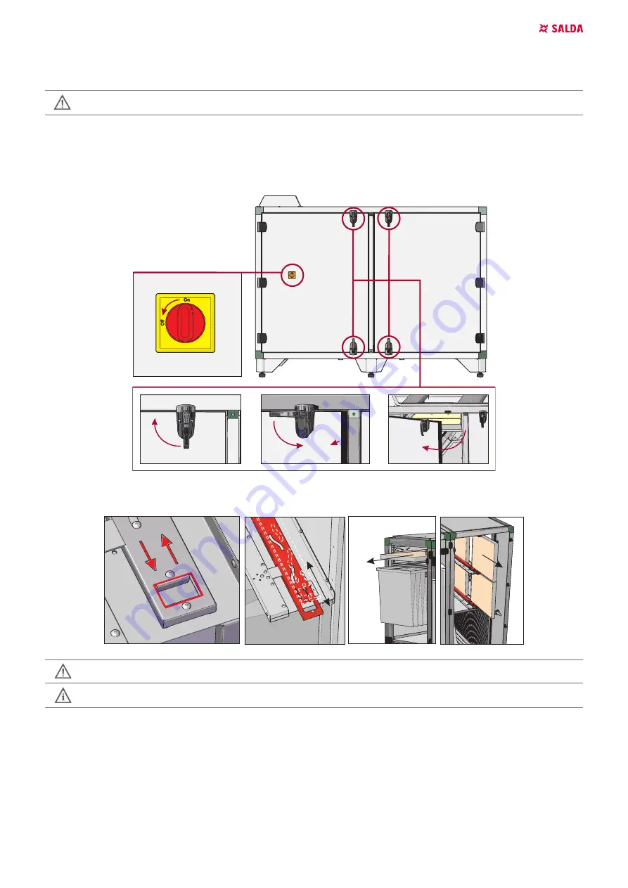 Salda AMBERAIR COMPACT CX V Mounting And Installation Instruction Download Page 43