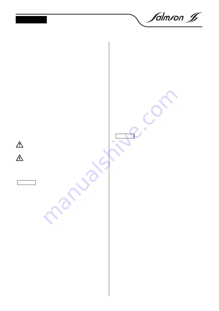 salmson CC Installation And Operating Instructions Manual Download Page 24