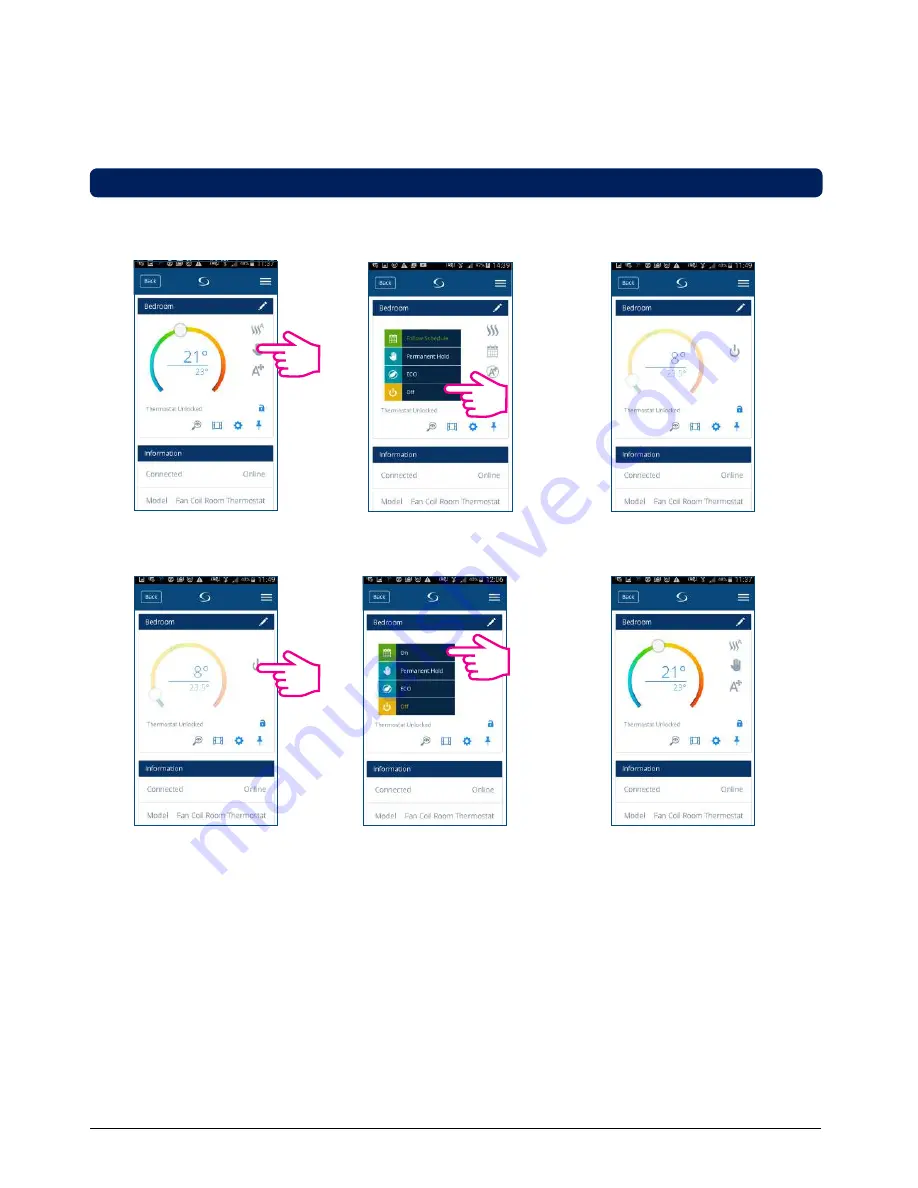 Salus FC600 Instruction Manual Download Page 28