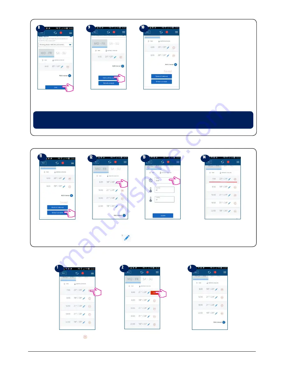 Salus FC600 Instruction Manual Download Page 30