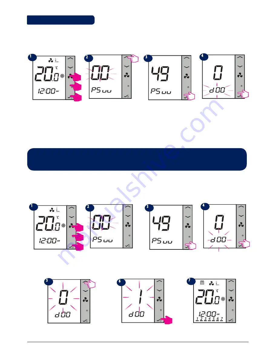 Salus FC600 Instruction Manual Download Page 50