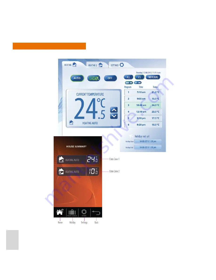 Salus iT500 Instruction Manual Download Page 48