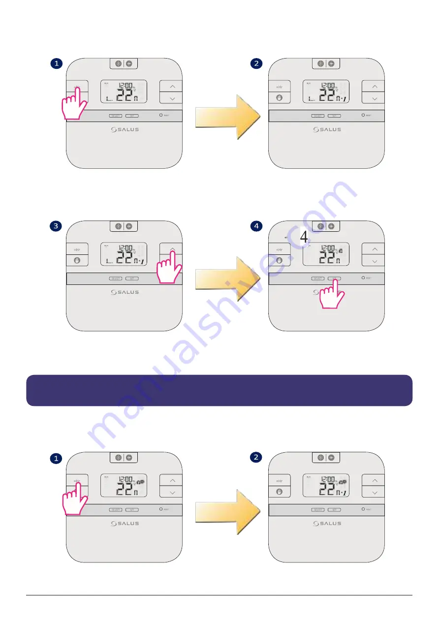 Salus RXRT510 User Manual Download Page 14