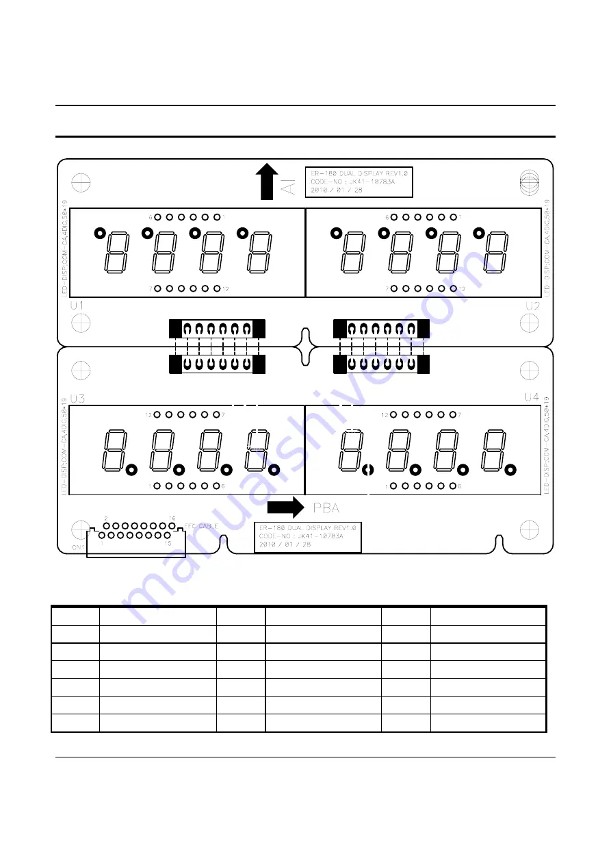 Sam4s ER-180 Service Manual Download Page 57