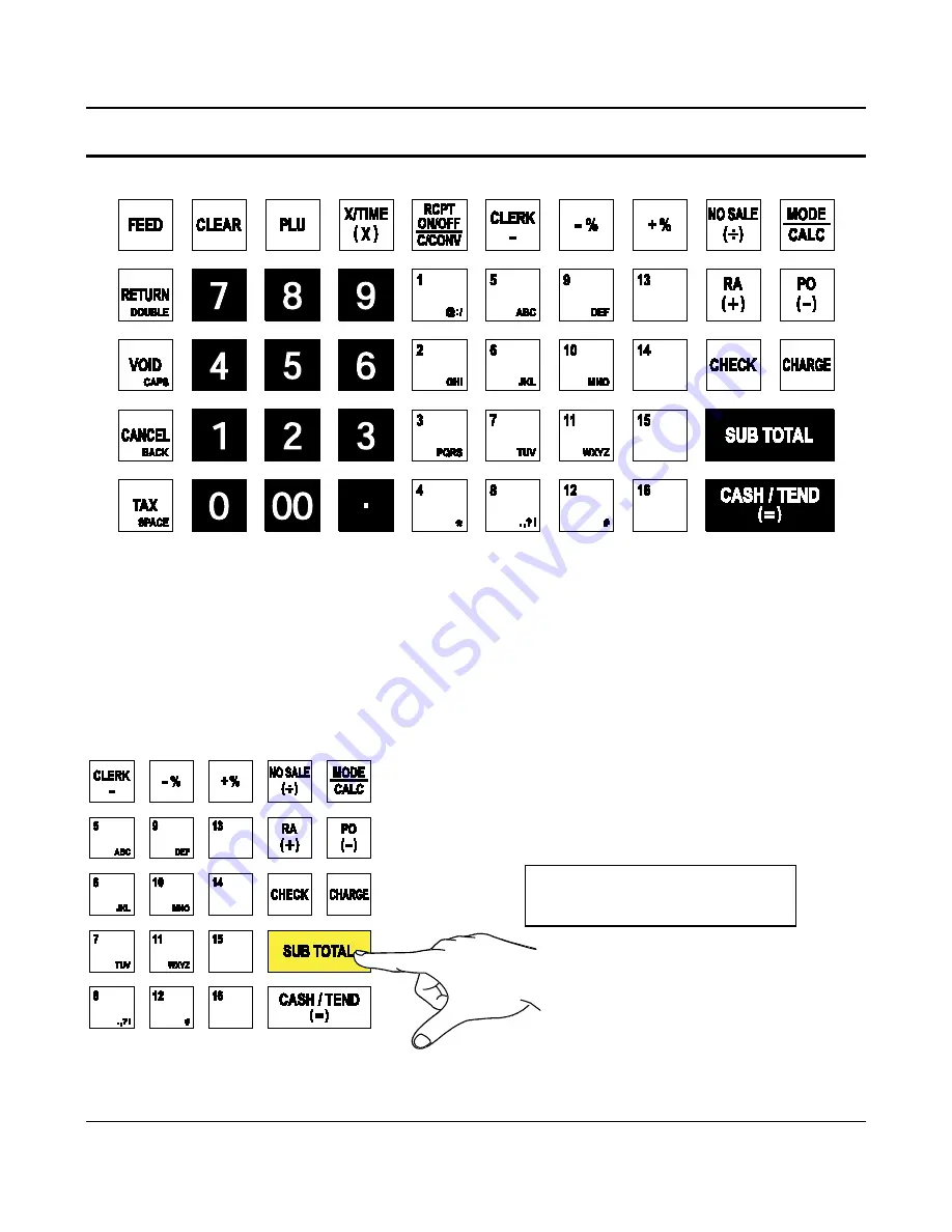 Sam4s ER-180U Series Service Manual Download Page 16